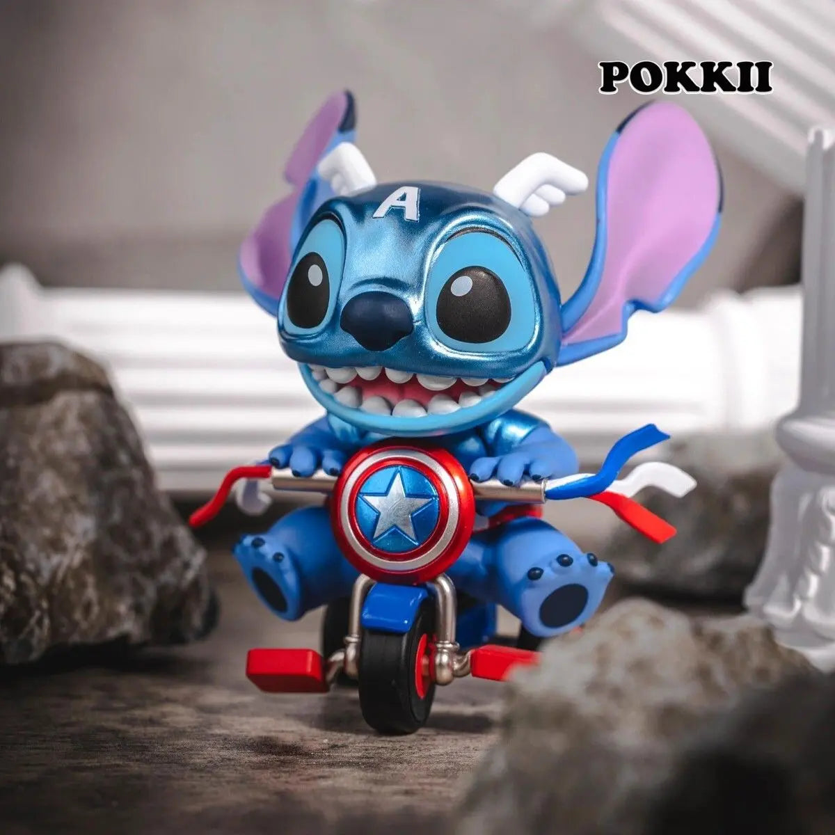 Stitch & Marvel COSBI Series Blind Box FIgures - POKKII