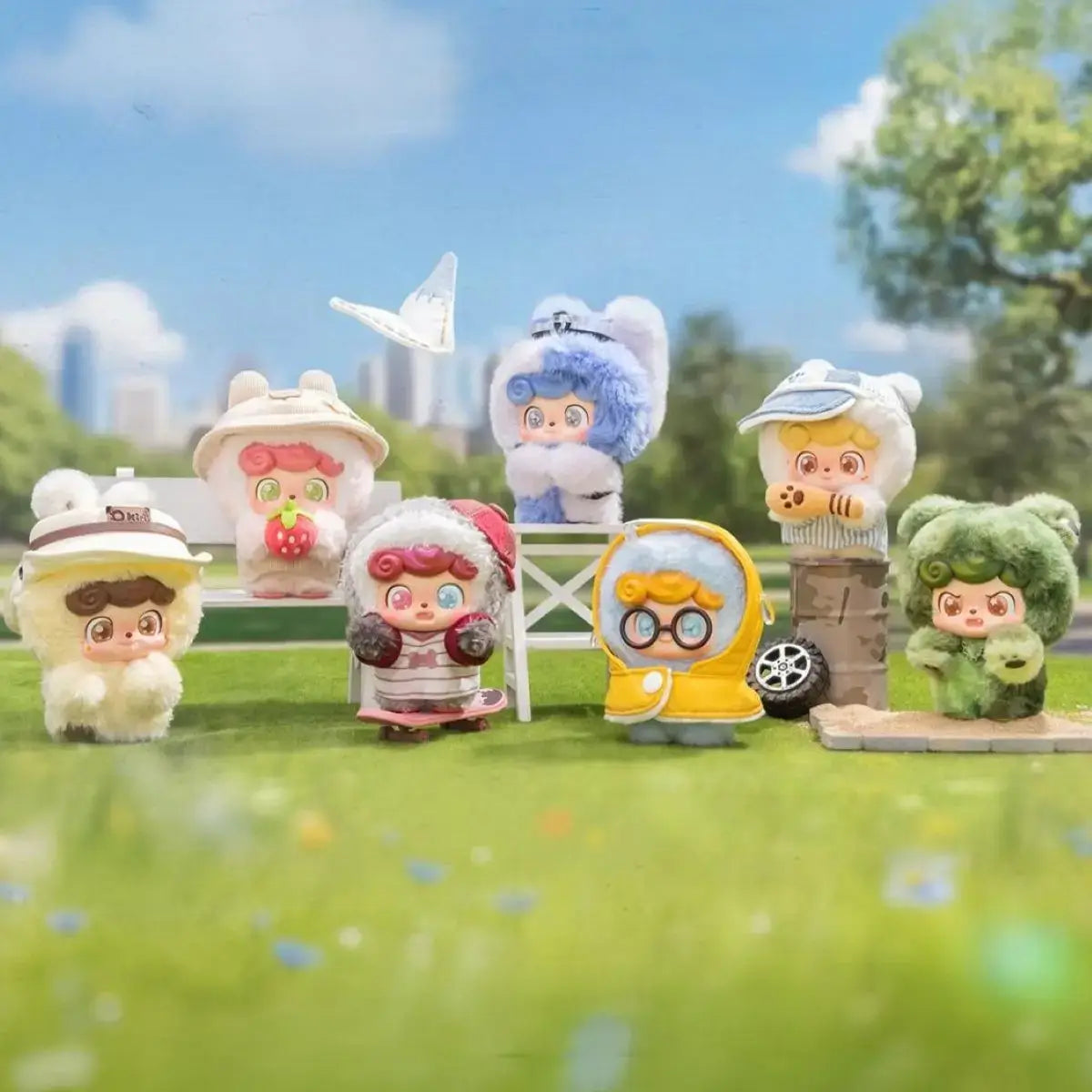 Q.Kid "Outdoor Activities" Series Blind Box Plush Pendant - POKKII