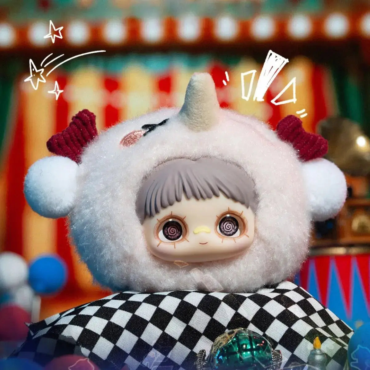 Maymei "Crazy Circus" Series Blind Box Plush Pendant