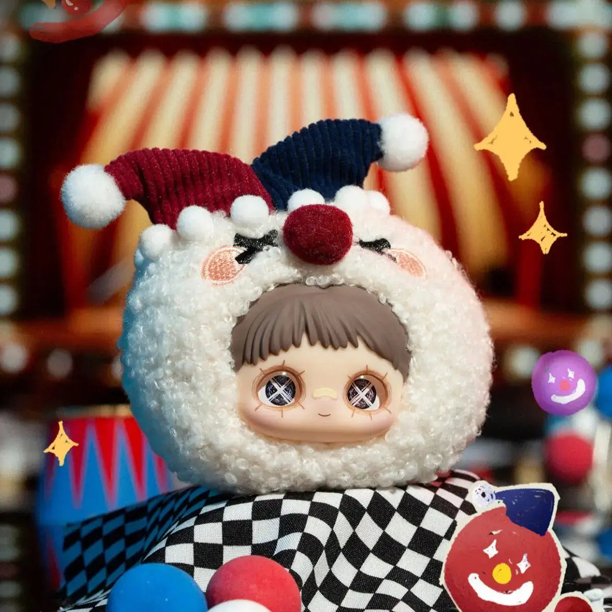 Maymei "Crazy Circus" Series Blind Box Plush Pendant