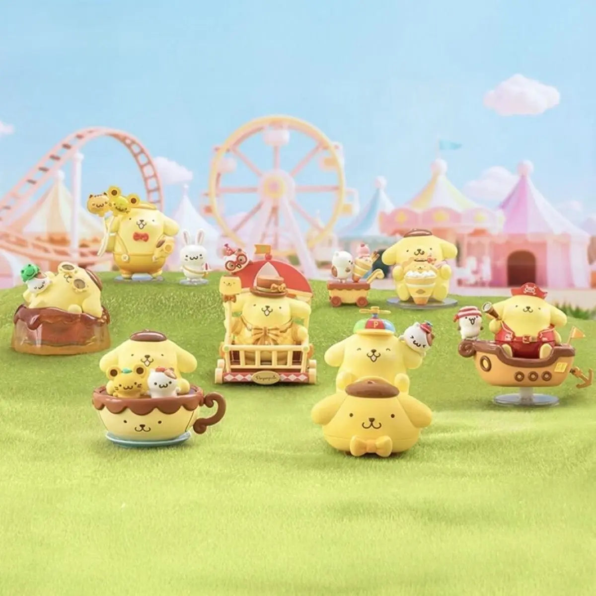 Pompompurin "Amusement Park" Series Blind Box Figures