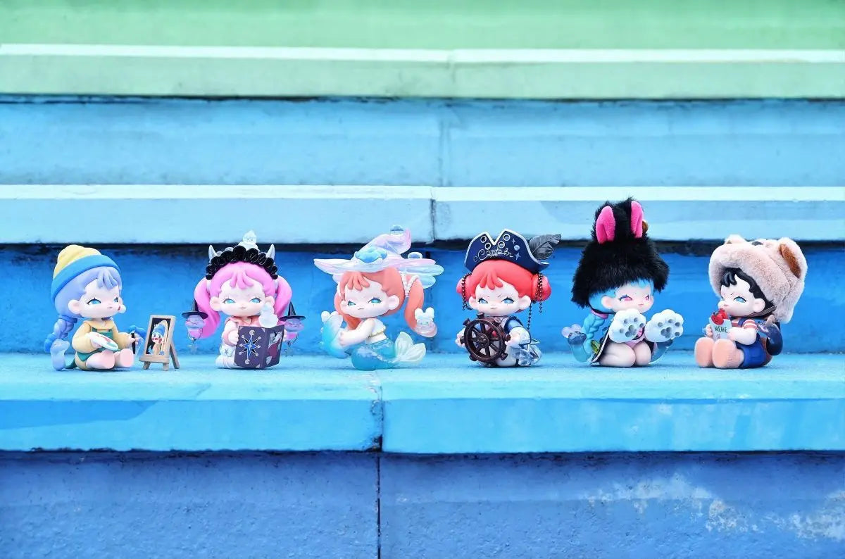 Memesoo "Girl's Quirky Diary" Series Blind Box Figures