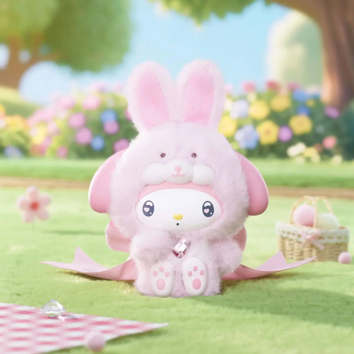 Sanrio Characters "Diamond Bunny Baby" Series Blind Box Plush