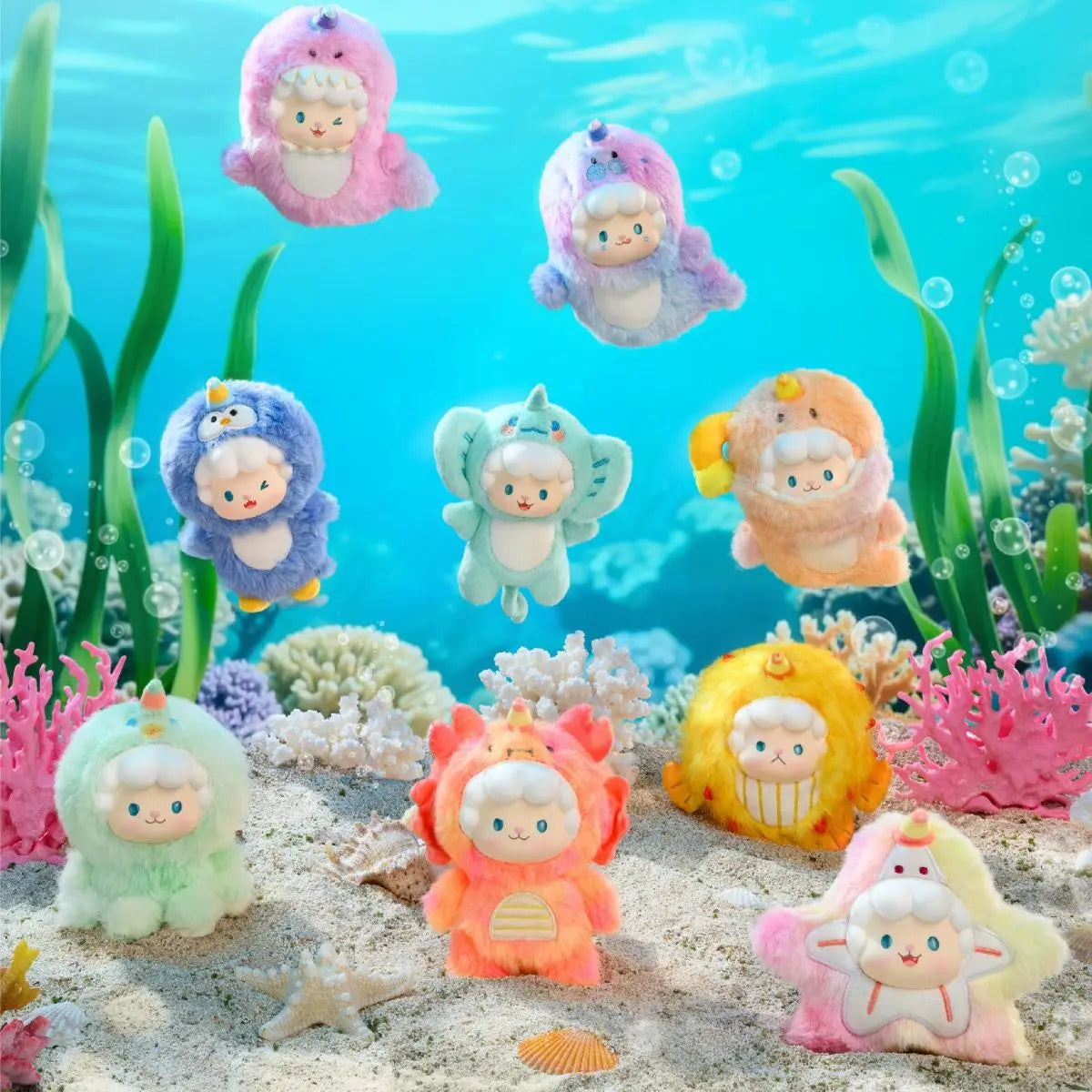 Gyun "Ocean Adventure" Series Blind Box Plush Pendant