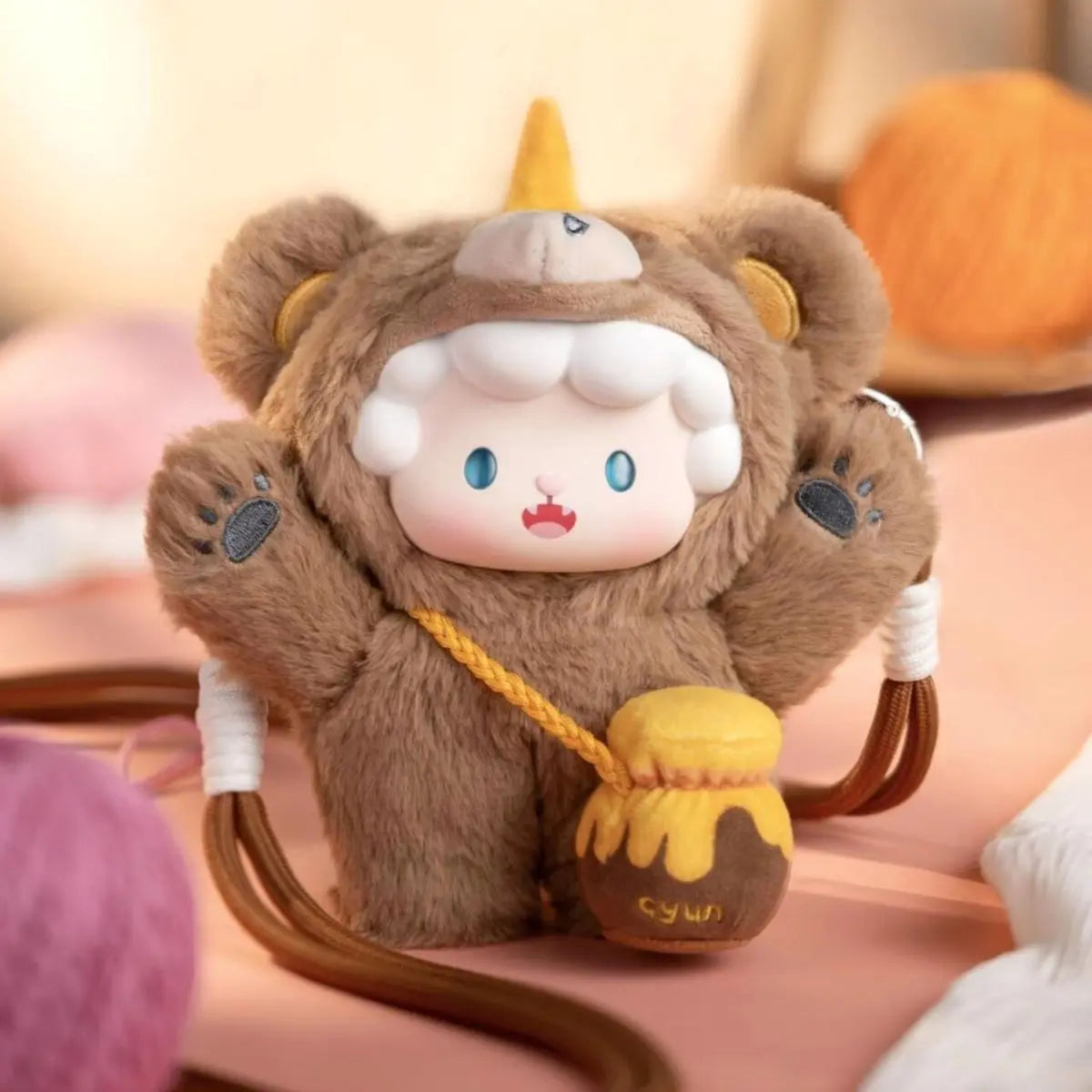Gyun - Crossbody Bear Series Blind Box Plush【TOP TOY】