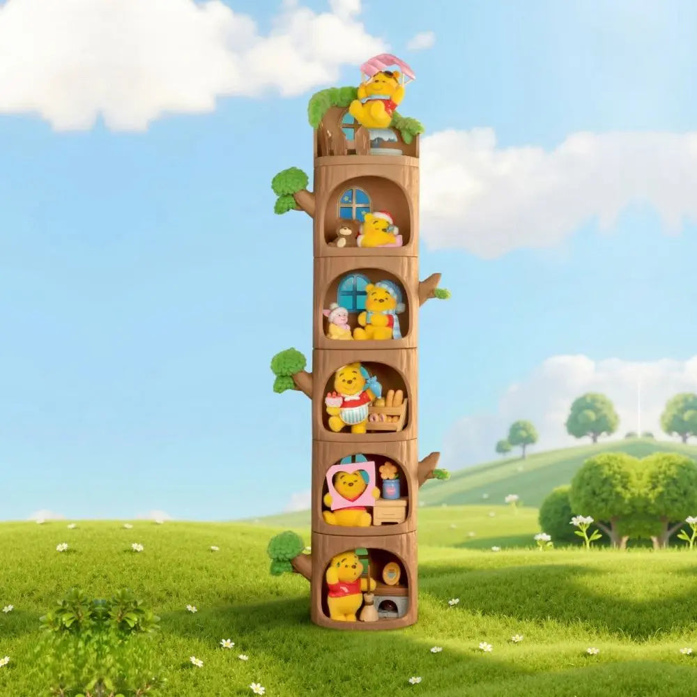 Disney Winnie The Pooh - Wood Tree House Series Blind Box Figure