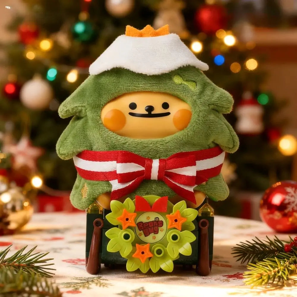 Bearisbug - Winter Train Series Plush & Brick Combo Blind Box