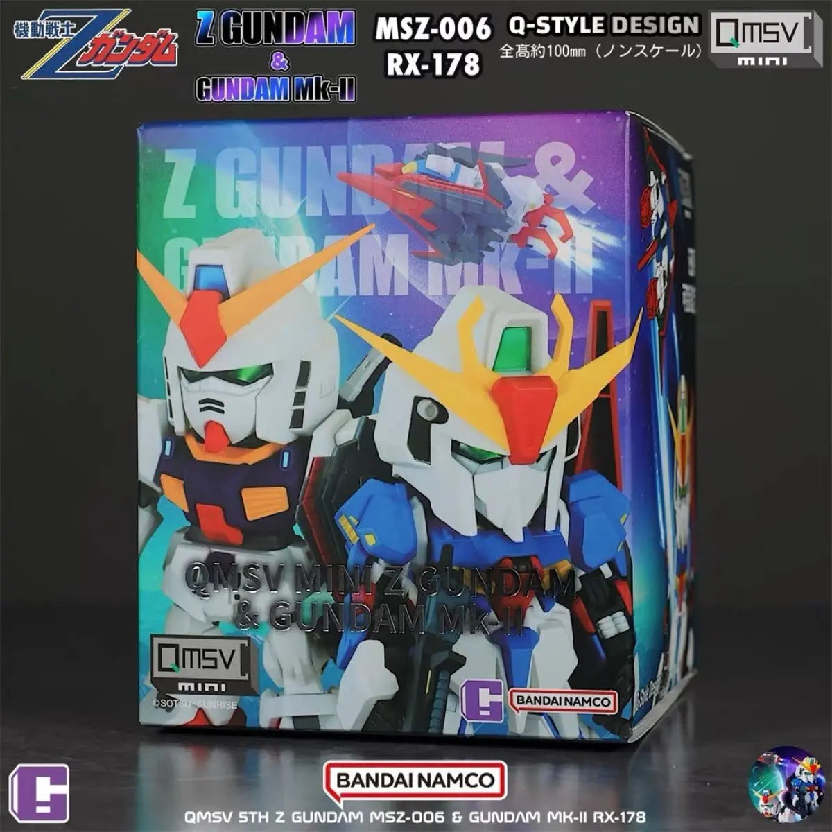 QMSV Mini Z Gundam & Gundam MK II Series Blind Box Figures - POKKII