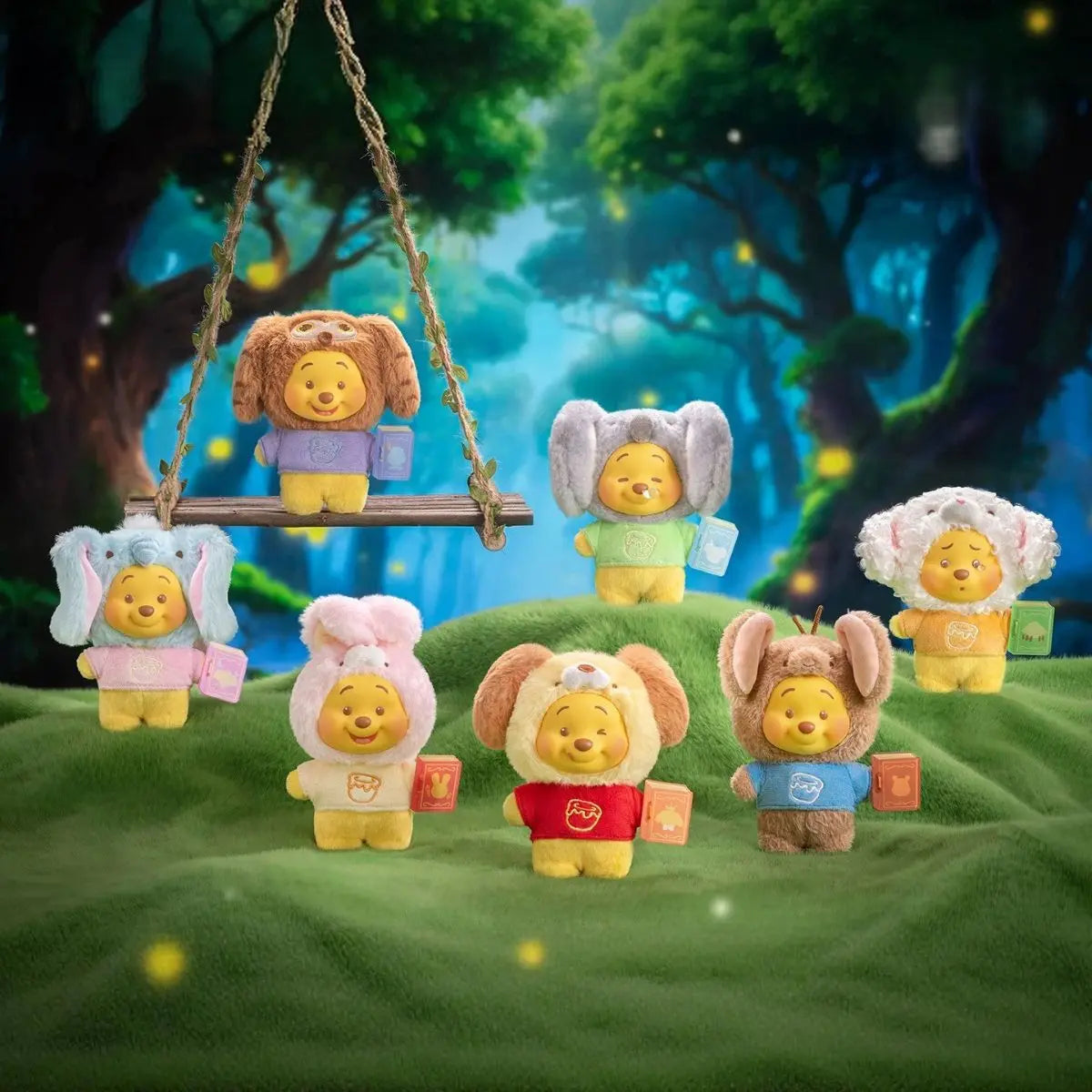 Winnie The Pooh - Animal Storybook Series Blind Box Plush Pendant