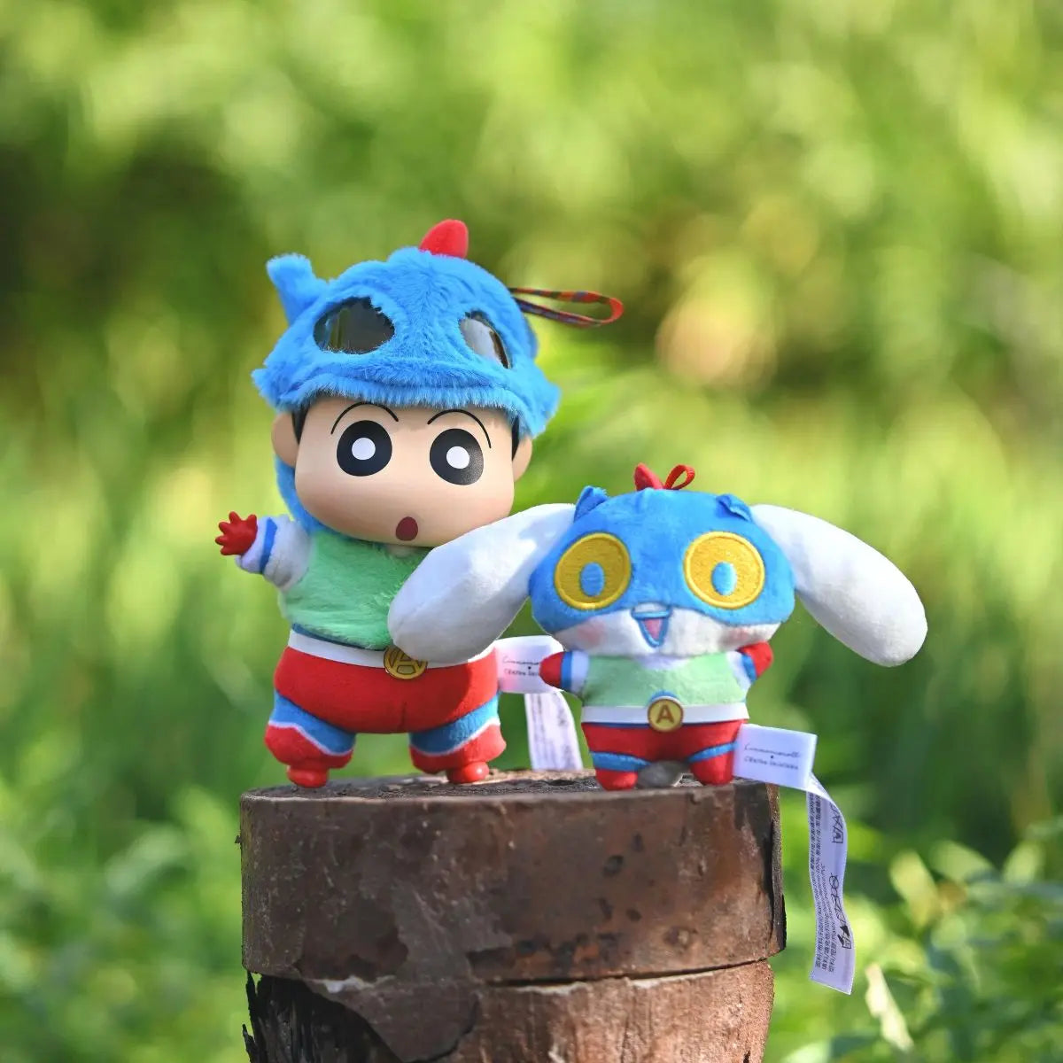 Cinnamoroll x CRAYON SHINCHAN - Amusement Dreamland Series Blind Box Plush - POKKII