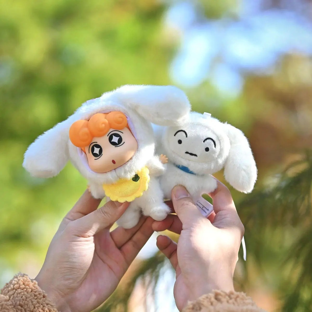 Cinnamoroll x CRAYON SHINCHAN - Amusement Dreamland Series Blind Box Plush - POKKII