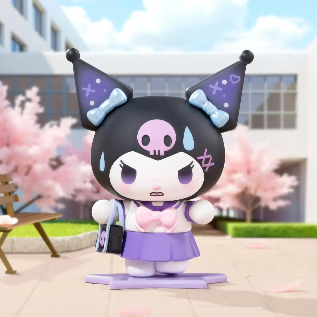 Sanrio Kuromi - School Diary Series Blind Box Figures - POKKII