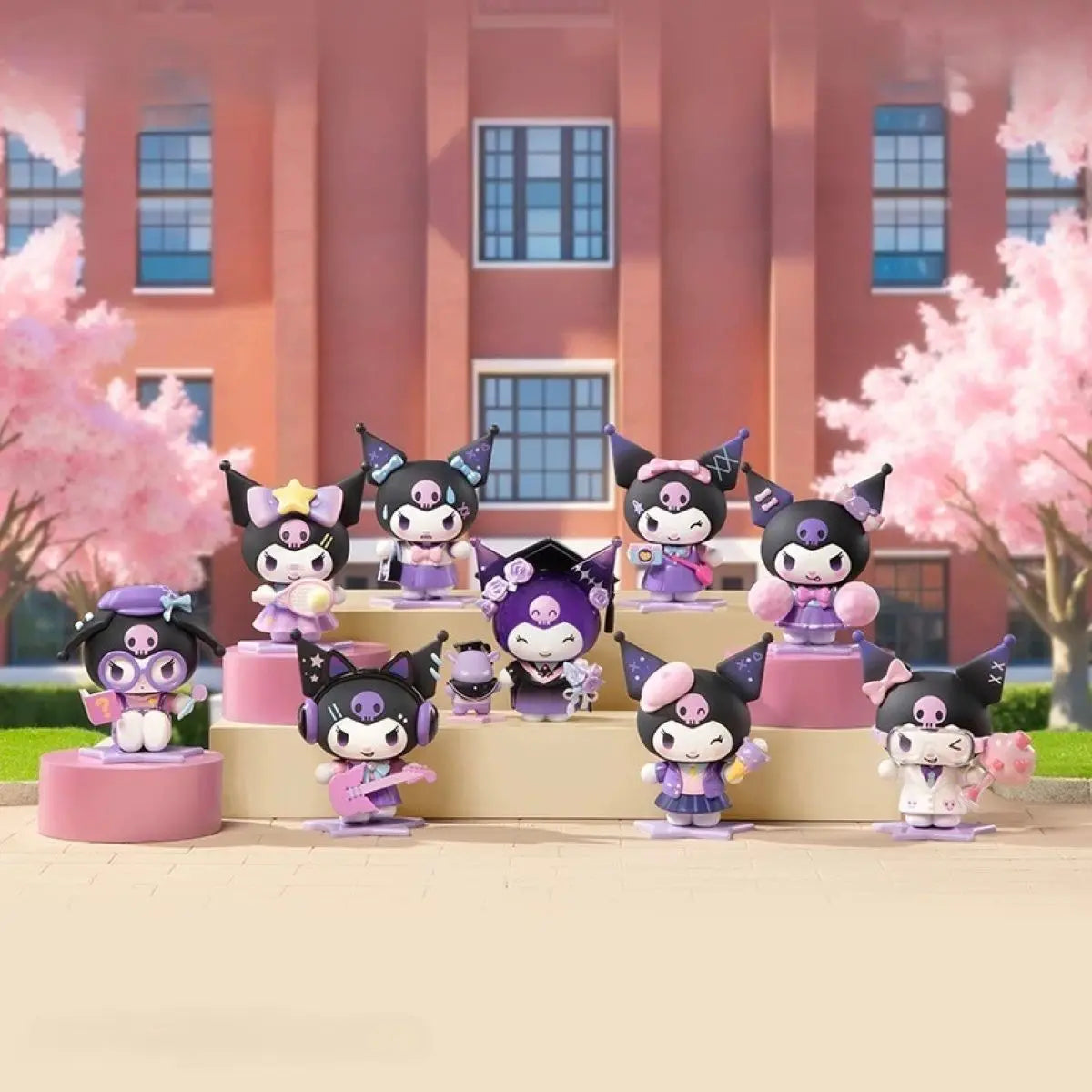 Sanrio Kuromi - School Diary Series Blind Box Figures