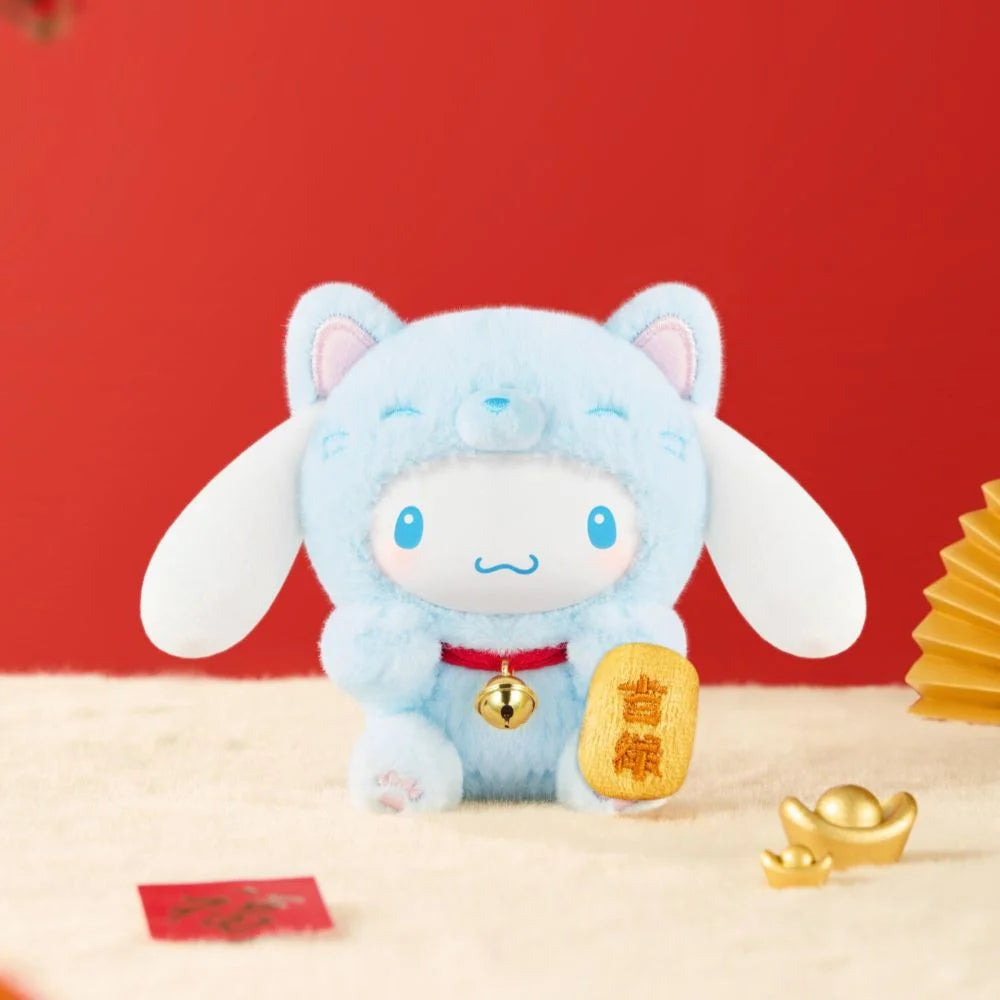 Sanrio Characters - Lucky Cat Series Blind Box Plush Pendant【TOPTOY】 - POKKII