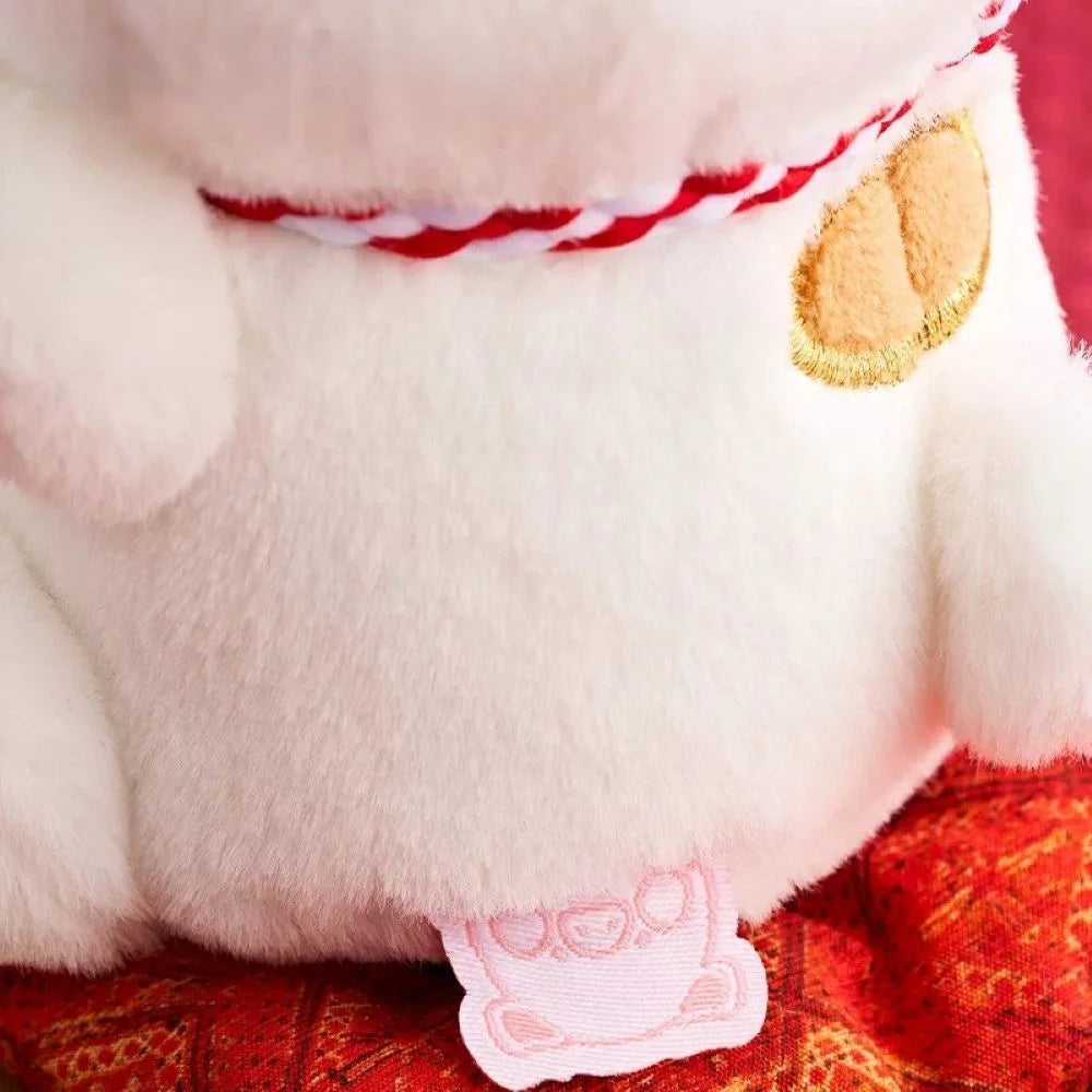 Lulu The Piggy - Furry Fortune Plush Pendant - POKKII