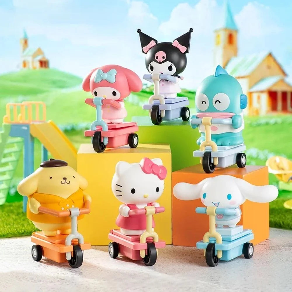 Sanrio Characters - Scooter Series Movable Figure Blind Box