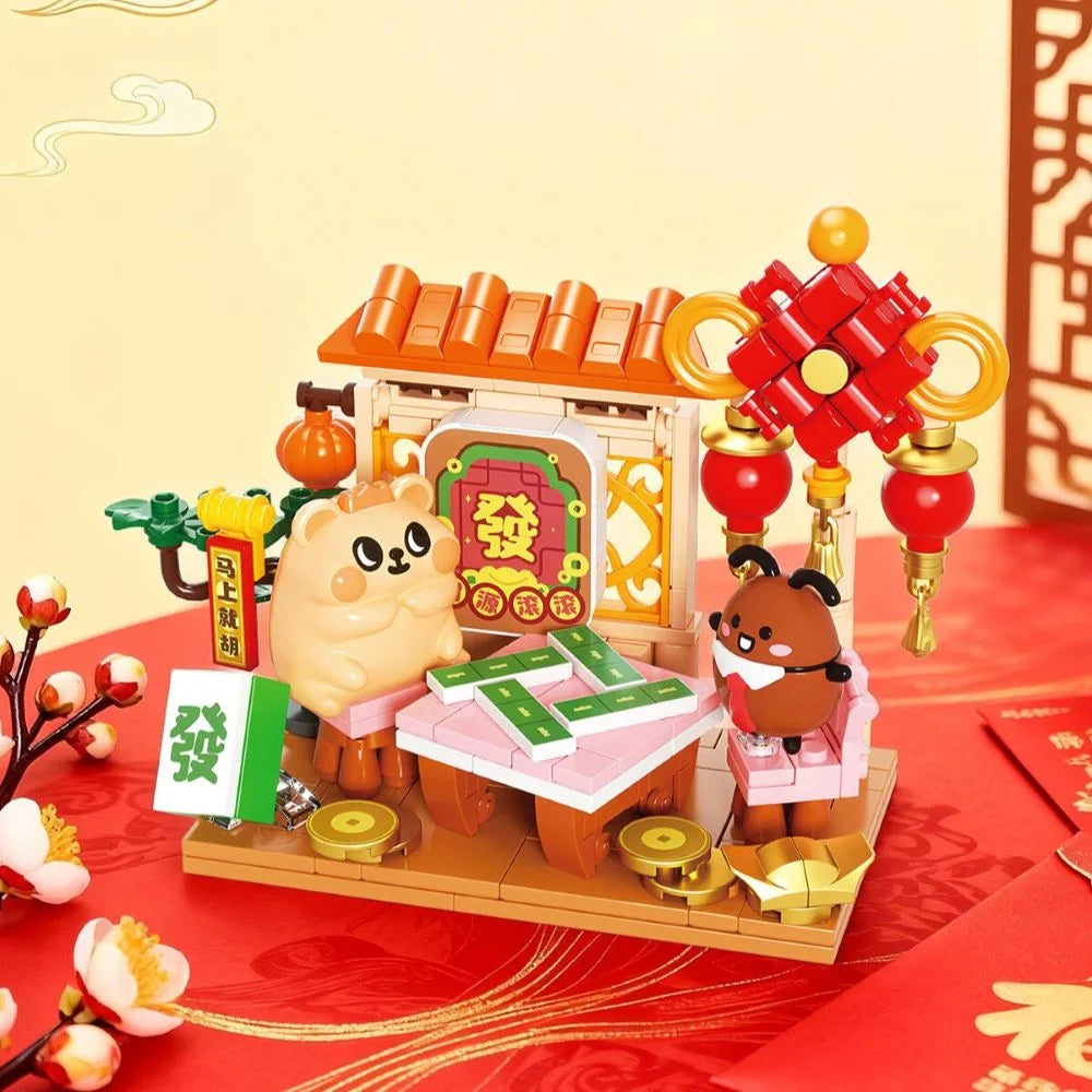 Bearisbug - New Year Series Blind Box Blocks Figures - POKKII