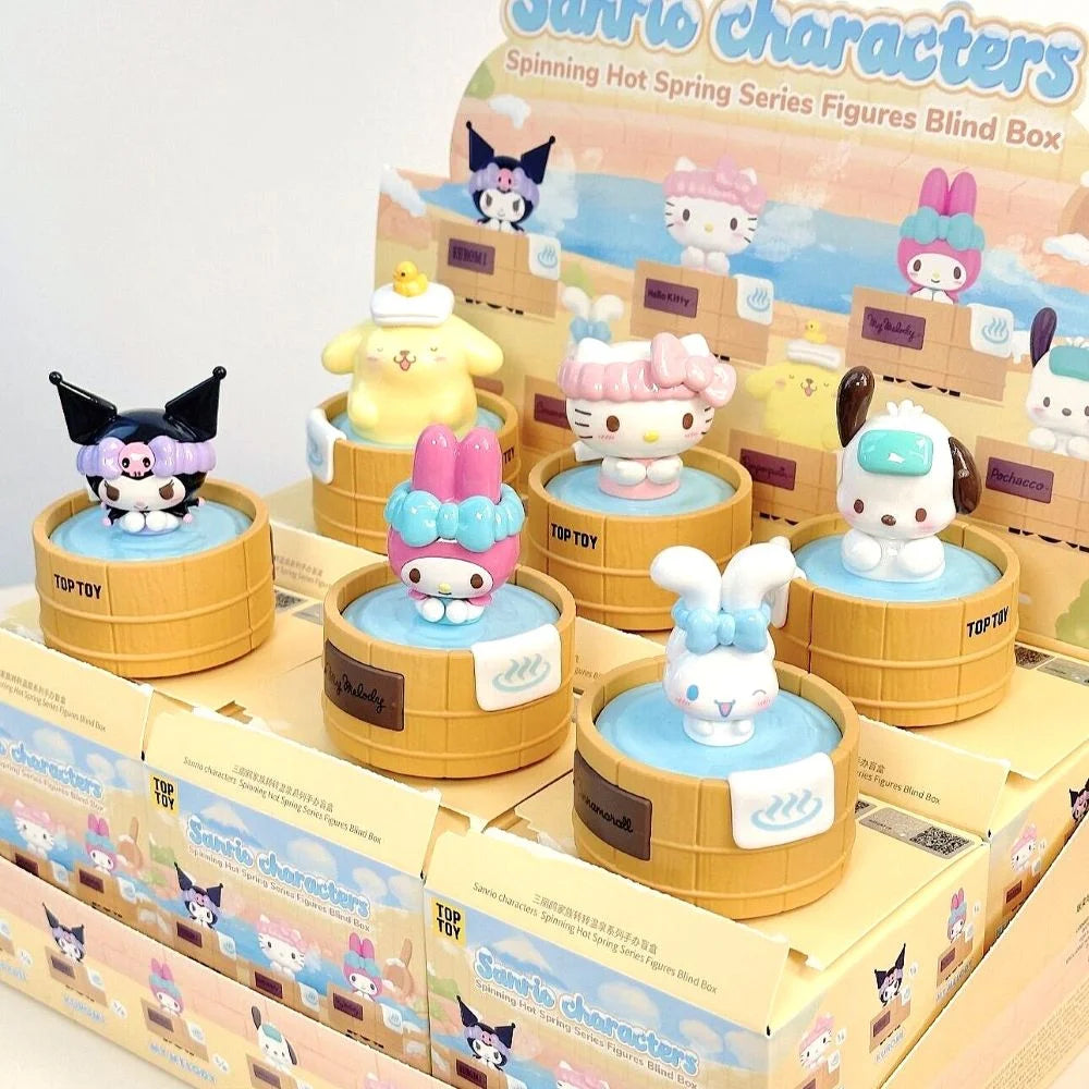Sanrio Characters - Spinning Hot Spring Series Blind Box Figures