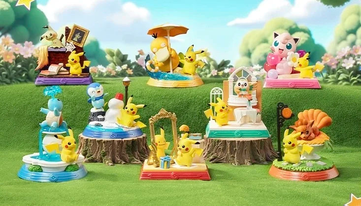 Pokémon - Pikachu & Friend Series Blind Box Figure【Funism】 - POKKII