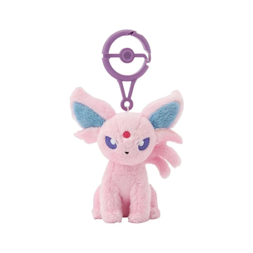 Pokémon - Eevee Series Plush Doll Poké Ball Keychain - POKKII