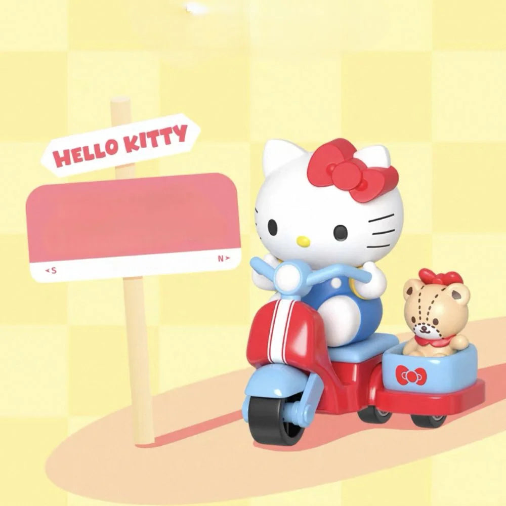 Sanrio Characters - Windy Scooter Series Blind Box Movable Figures - POKKII