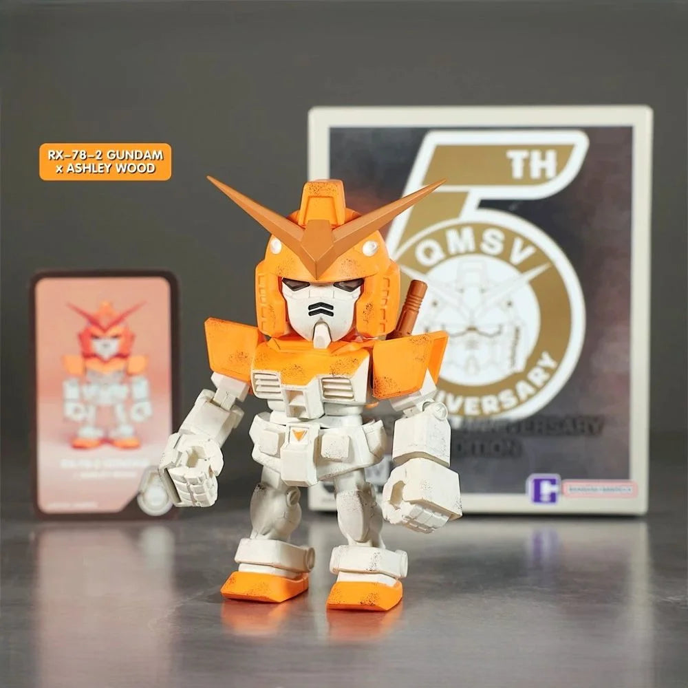 Gundam - 5th Anniversary Special Series Blind Box QMSV Mini Figures - POKKII
