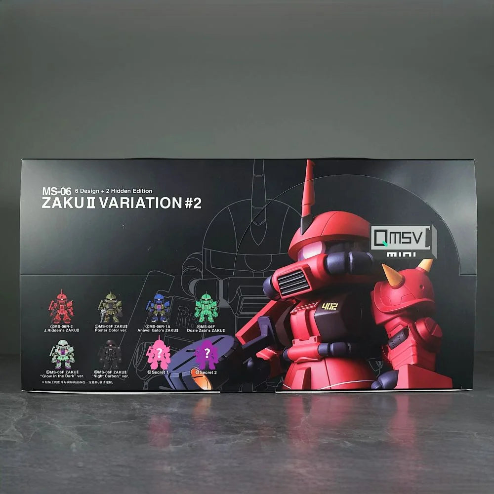ZAKU Ⅱ- Variation #2 Series Blind Box QMSV Mini Figures - POKKII