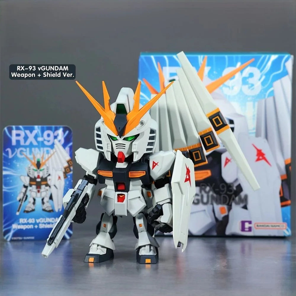 Gundam - RX-93 vGundam Series Blind Box QMSV Mini Figures - POKKII