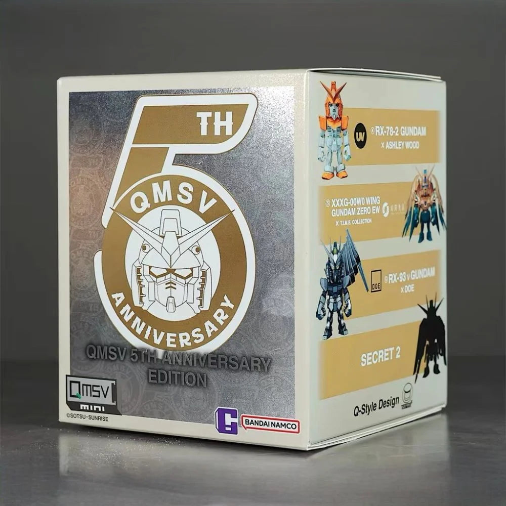 Gundam - 5th Anniversary Special Series Blind Box QMSV Mini Figures - POKKII