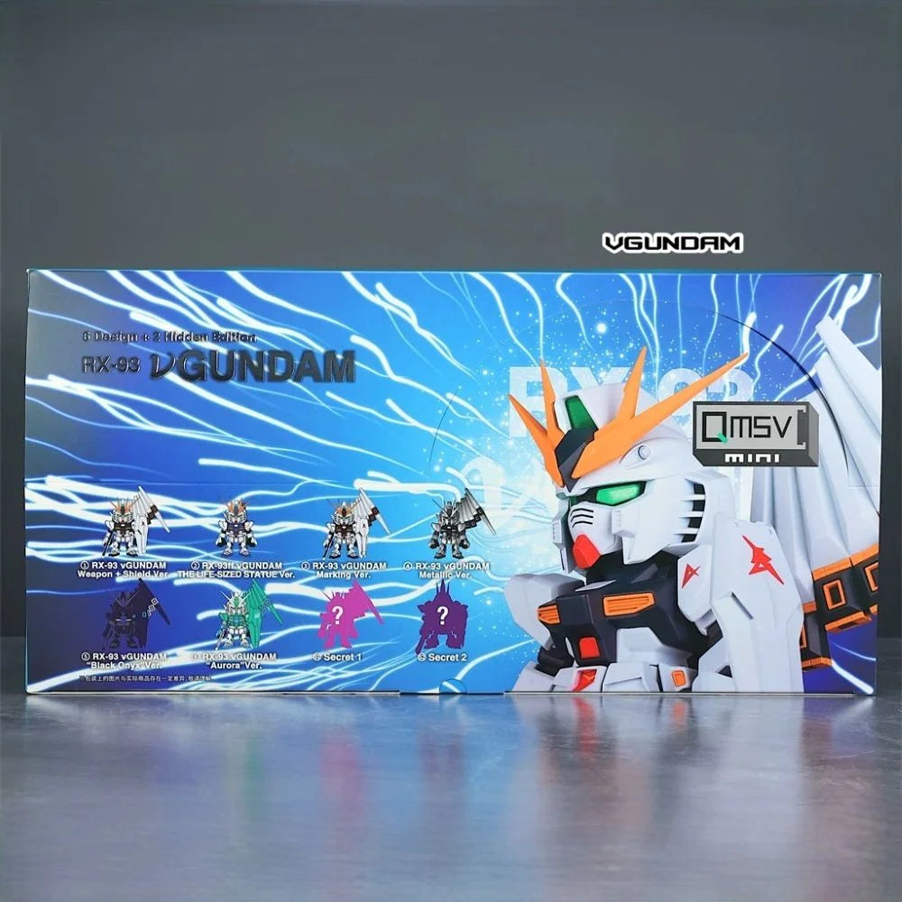 Gundam - RX-93 vGundam Series Blind Box QMSV Mini Figures - POKKII