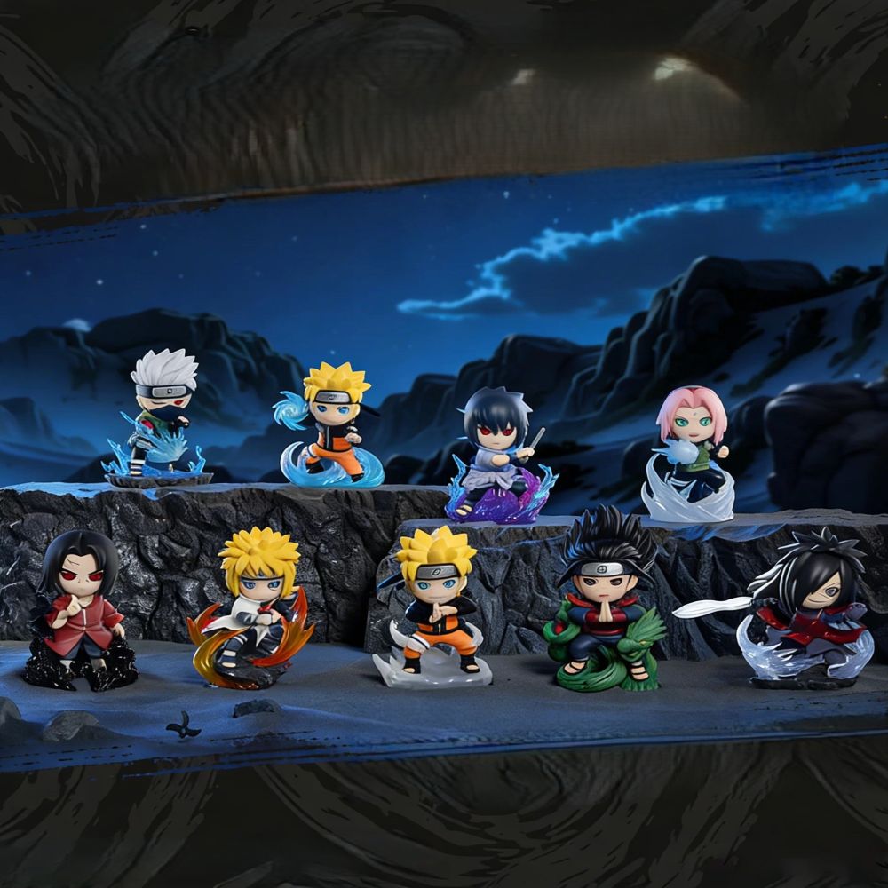 Naruto Shippuden - Chronicles Great Ninja War Series Blind Box Figures - POKKII