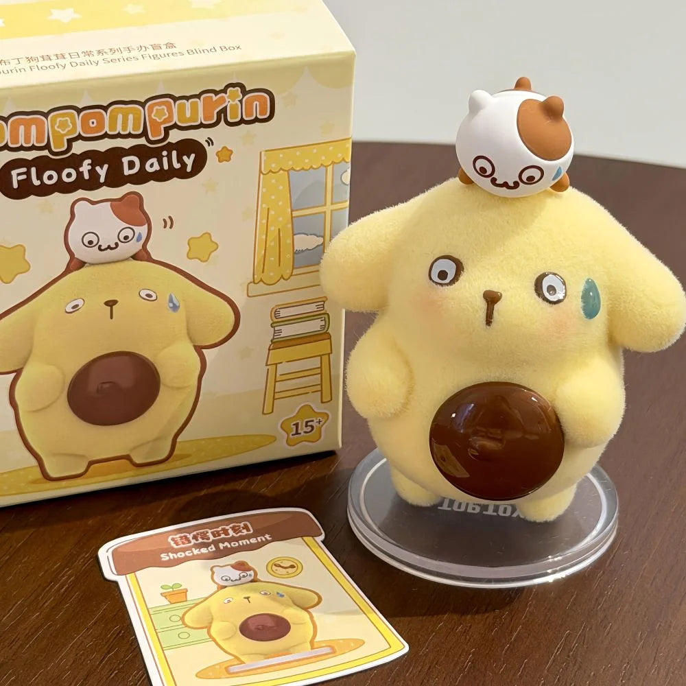 Sanrio Pompompurin - Floofy Daily Series Blind Box Figures