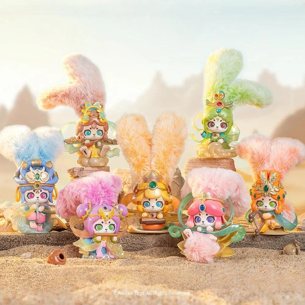 Cup Rabbits - The Dunhuang Dream Series Blind Box Figures