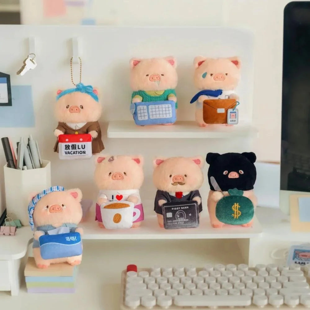 Lulu The Piggy - My Workplace Partners Series Blind Box Plush Pendant