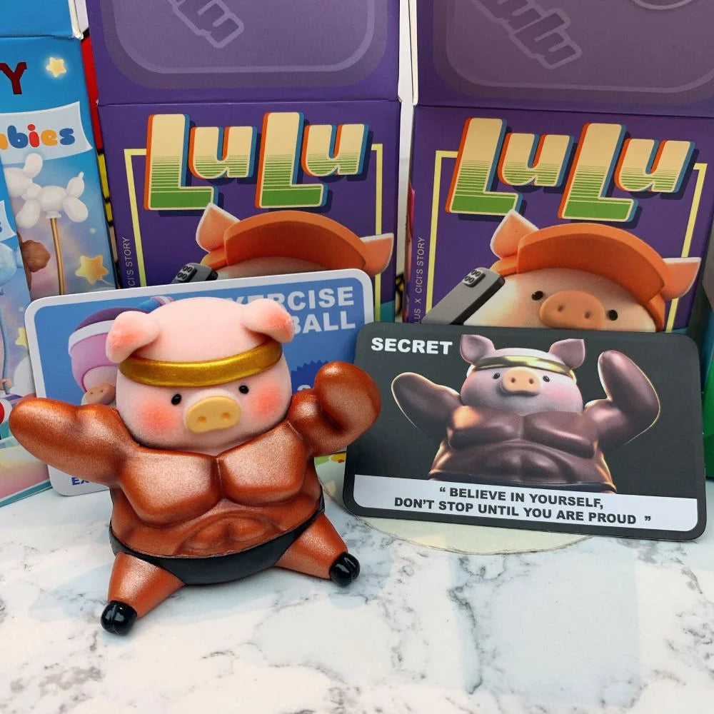 Lulu The Piggy - The Fitness Club Series Blind Box Figure