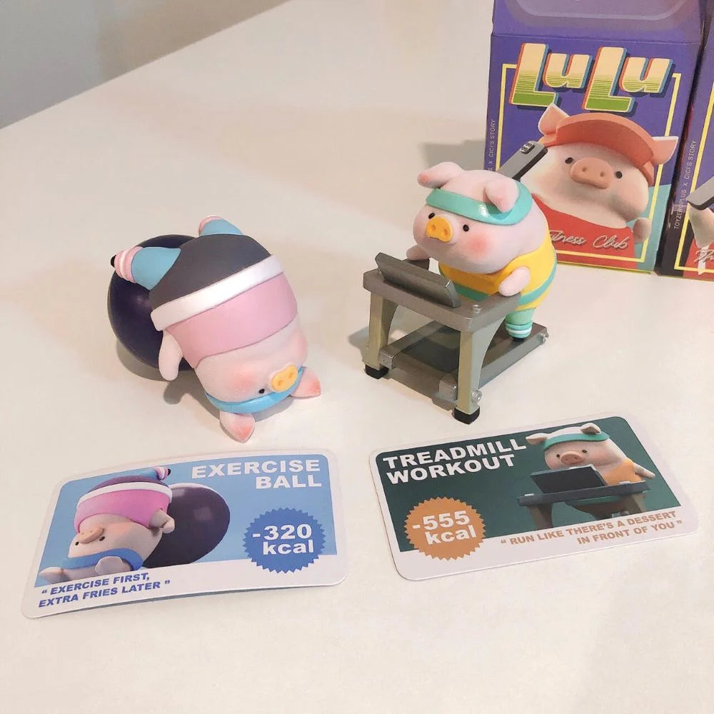 Lulu The Piggy - The Fitness Club Series Blind Box Figure