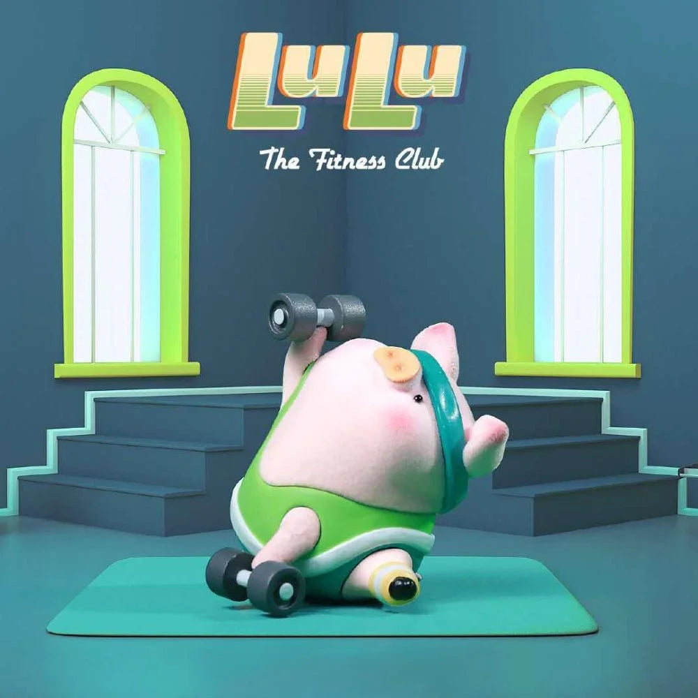 Lulu The Piggy - The Fitness Club Series Blind Box Figure