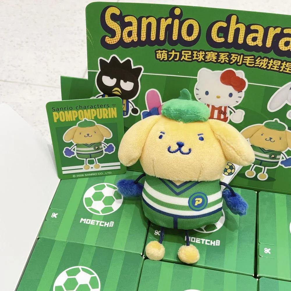 Sanrio Characters - Cute Soccer Series Blind Box Squeeze Plush