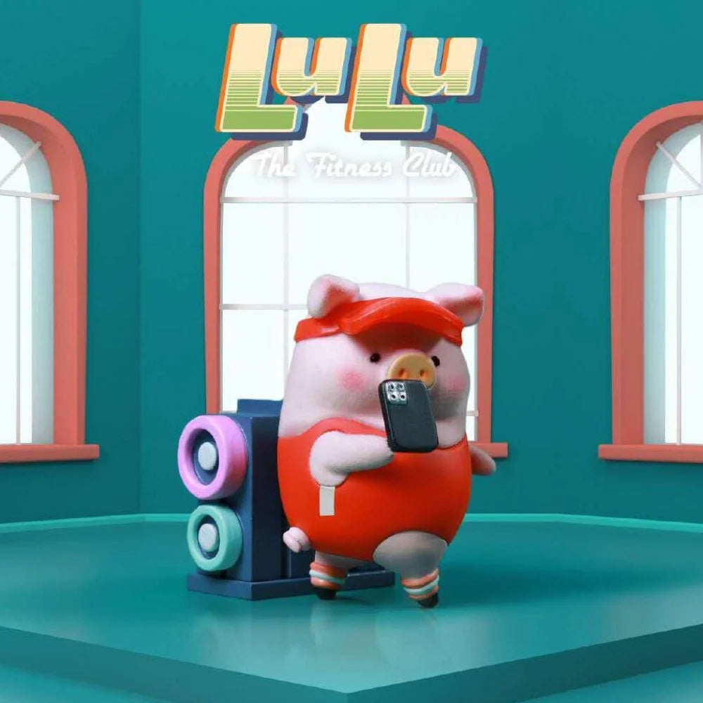 Lulu The Piggy - The Fitness Club Series Blind Box Figure