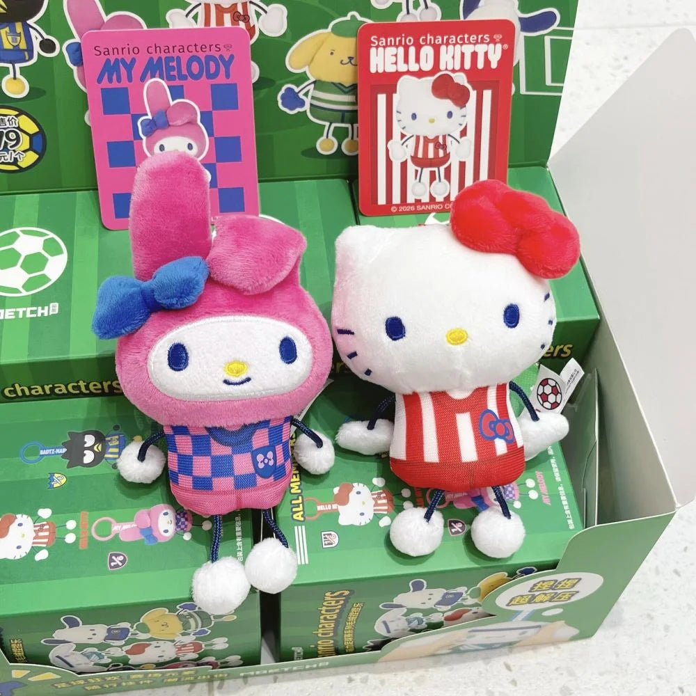 Sanrio Characters - Cute Soccer Series Blind Box Squeeze Plush