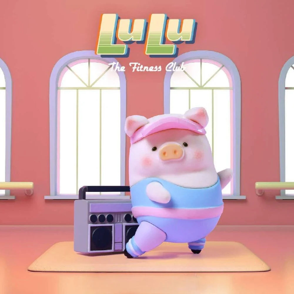 Lulu The Piggy - The Fitness Club Series Blind Box Figure