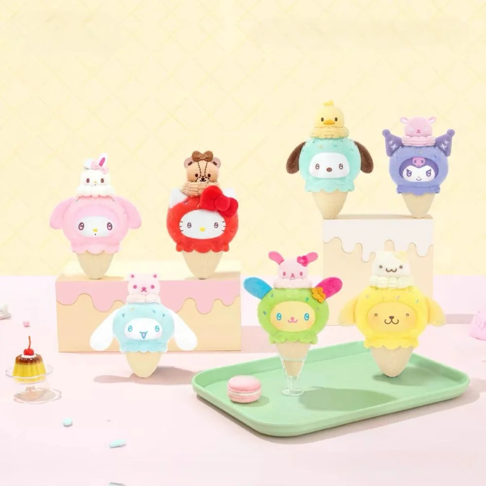 Sanrio Characters - Little Ice Cream Cone Series Blind Box Plush