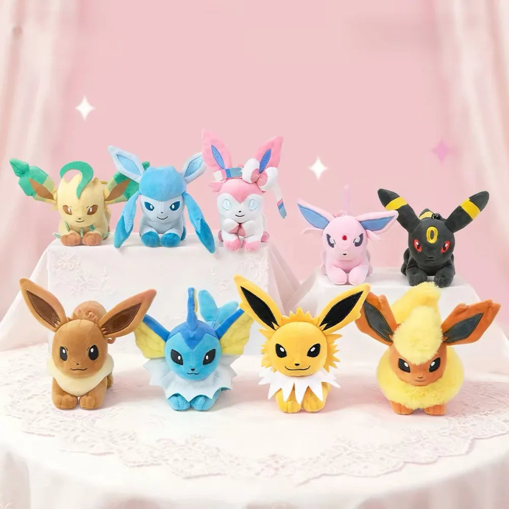 Pokémon – Eevee Love at First Sight Series Lying Plush Keychain