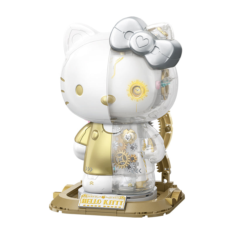 Hello Kitty "Platinum Mechanical" Building Kit Big Figure 400Pcs - POKKII