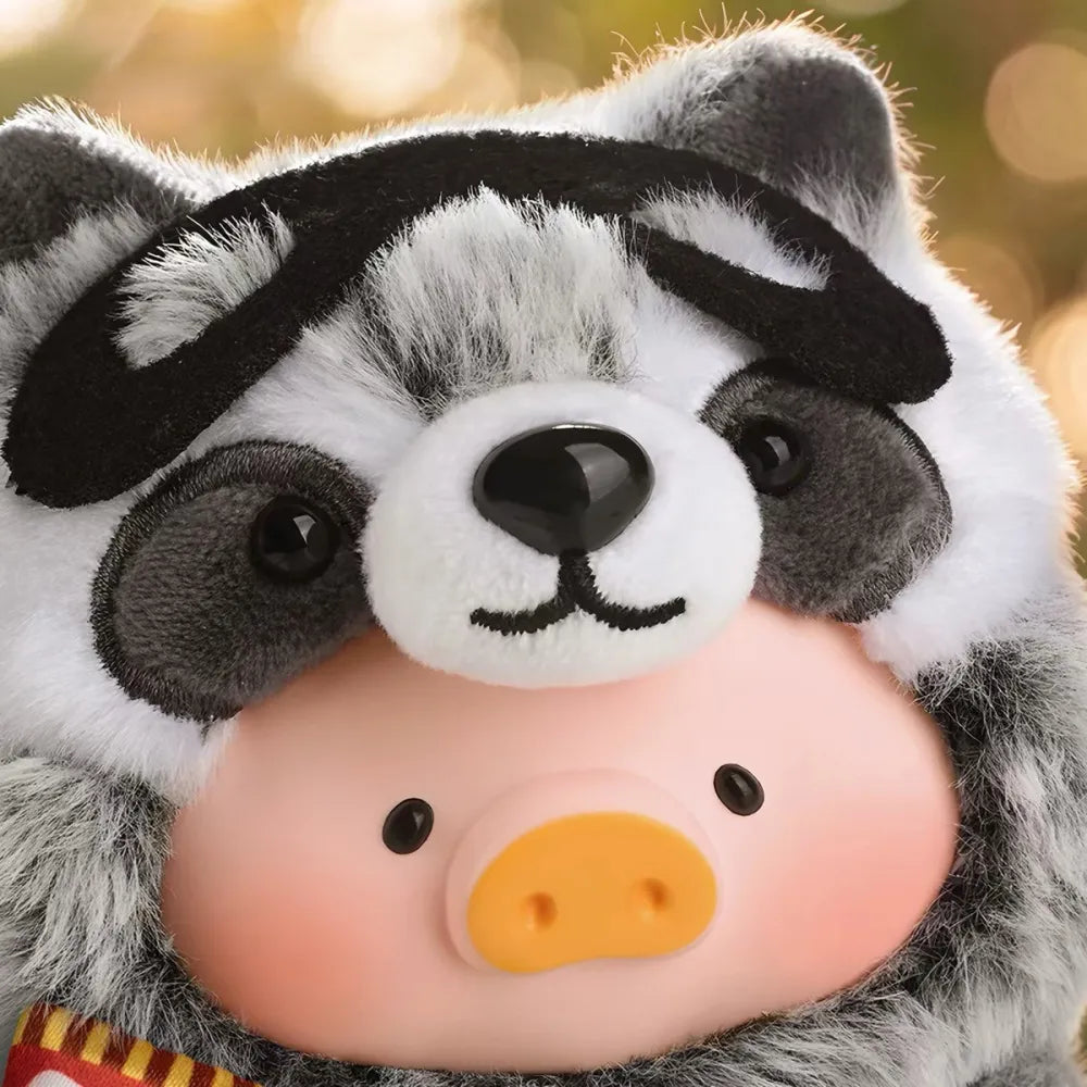 Lulu The Piggy - Instant Noodles Thief Raccoon Lu Plush Pendant
