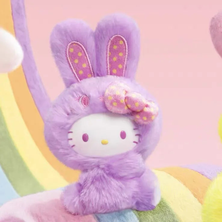 Sanrio Hellokitty - Rainbow Bunny Series Blind Box Plush