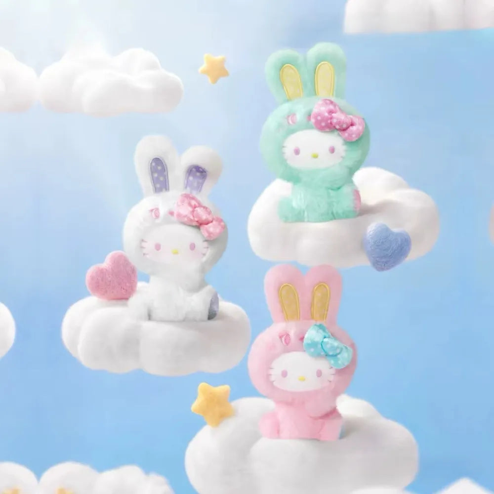 Sanrio Hellokitty - Rainbow Bunny Series Blind Box Plush