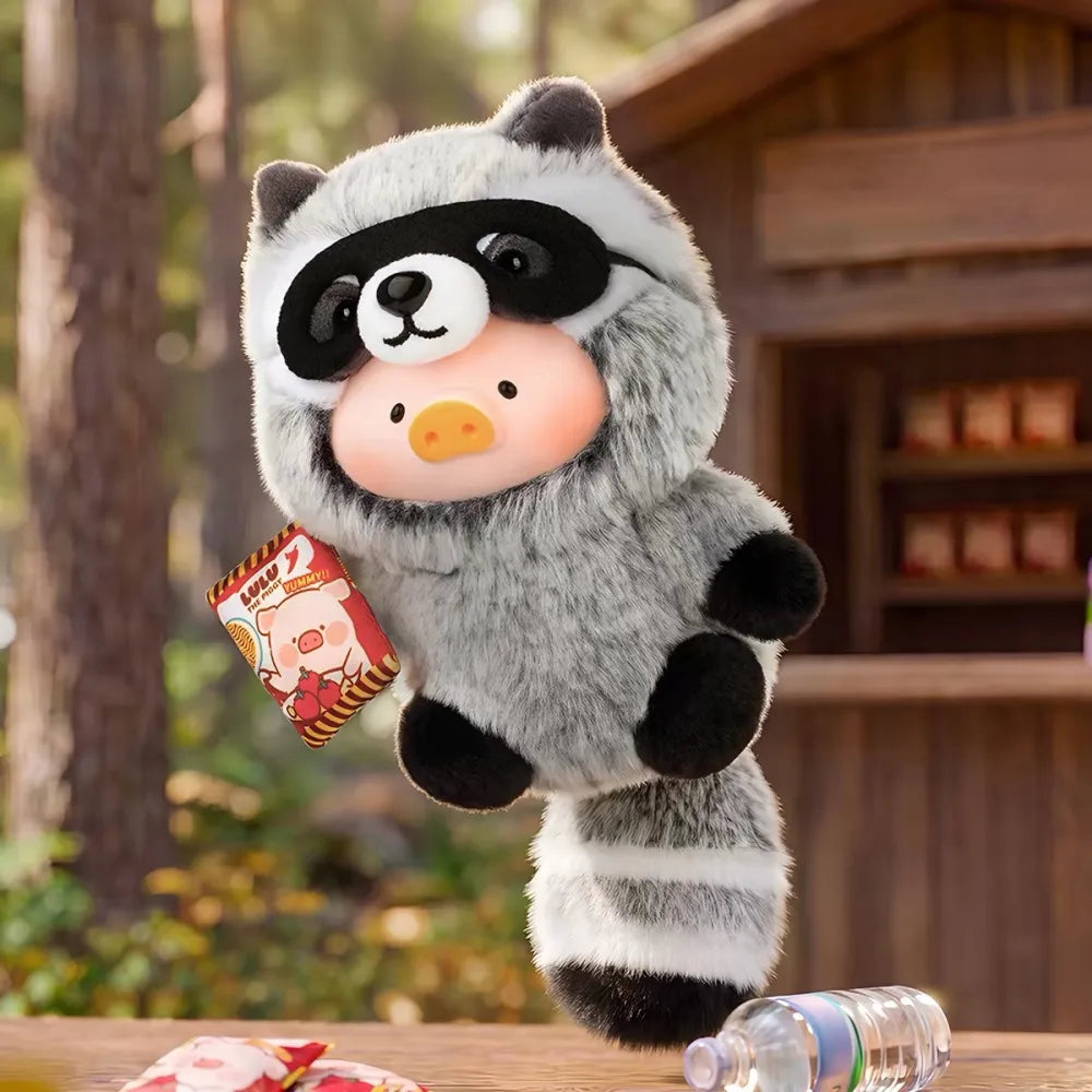 Lulu The Piggy - Instant Noodles Thief Raccoon Lu Plush Pendant