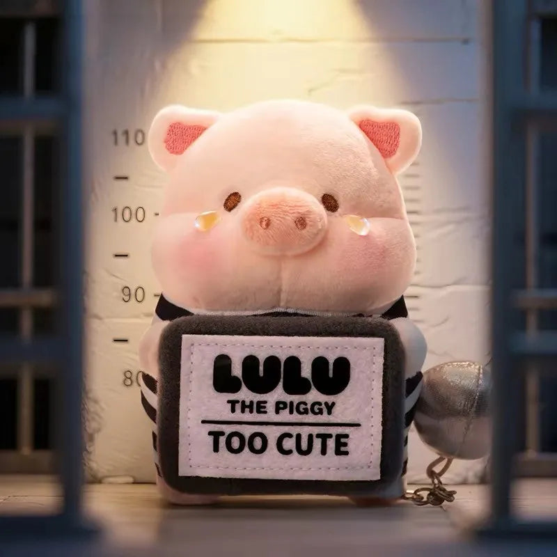 Lulu The Piggy – Super Rich Lu & Cute Crime Prisoner Lu Plush Pendant