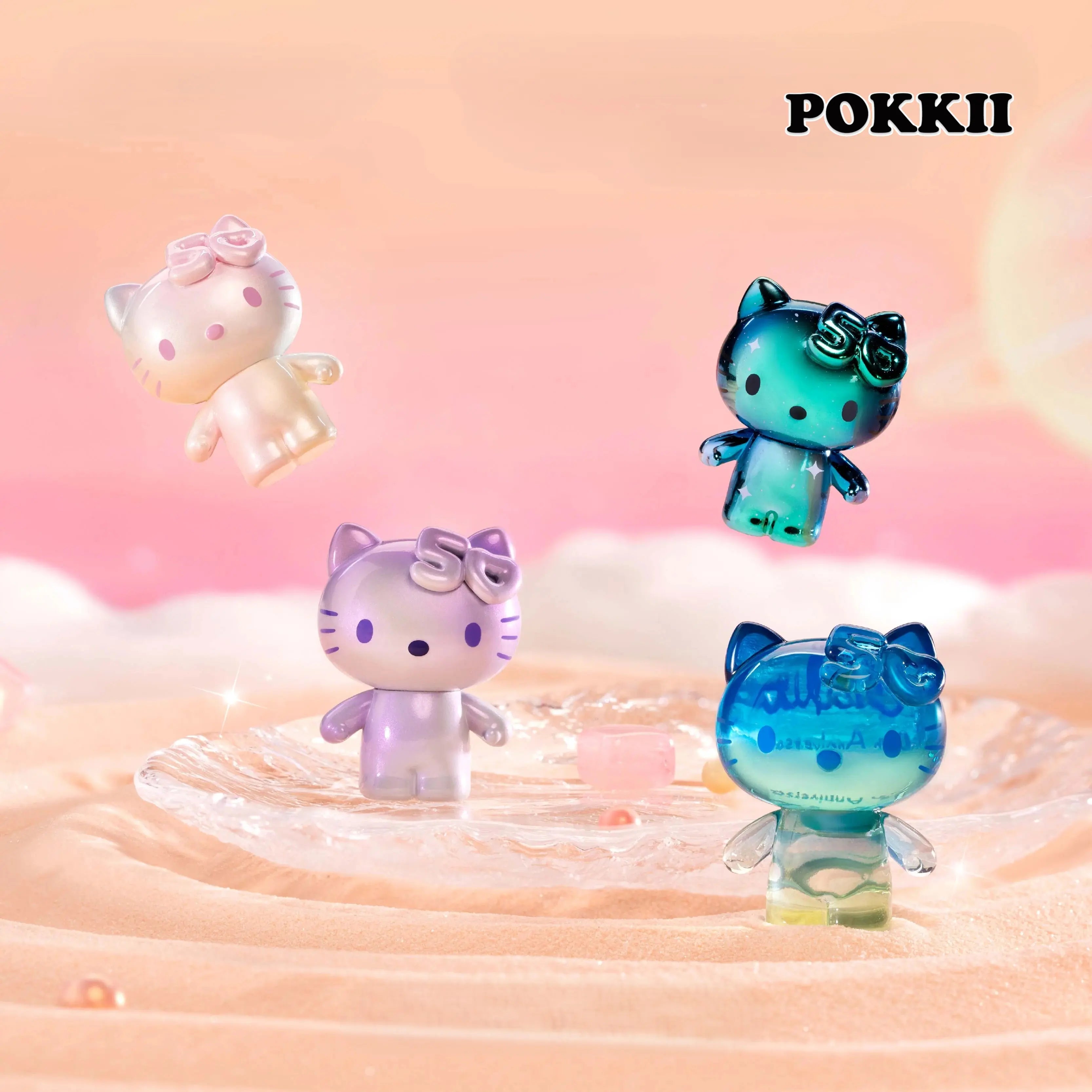 Hello Kitty "50th Anniv. Sweet Candy" Series Mini Beans Blind Bag - POKKII